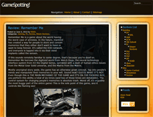 Tablet Screenshot of gamespotting.net